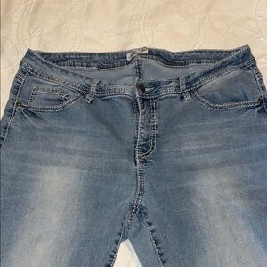 Royalty For Me Light Blue Skinny Jeans